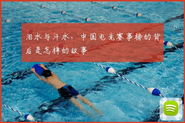 泪水与汗水，中国电竞赛事榜的背后是怎样的故事